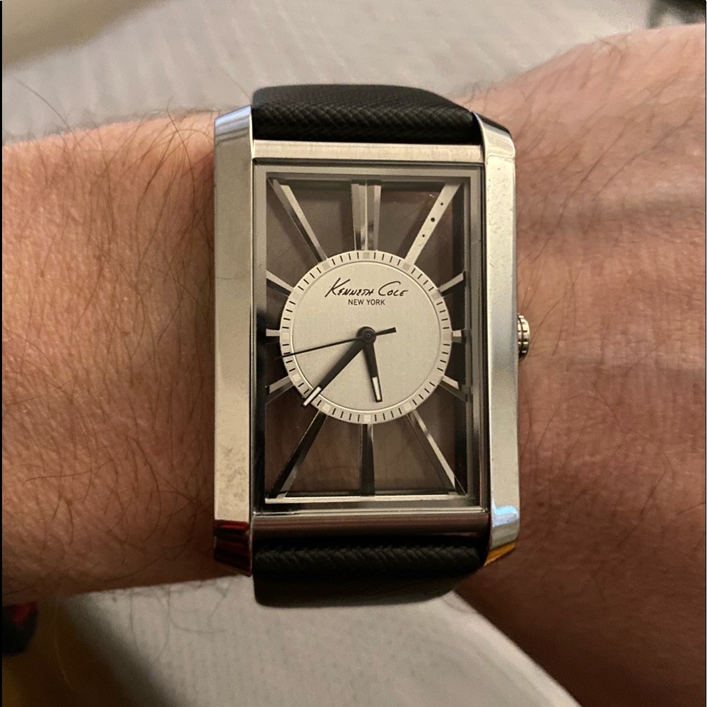 Kenneth Cole Leather Watch